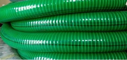 Ống nhựa mềm lõi thép Ø150 hút chất thải