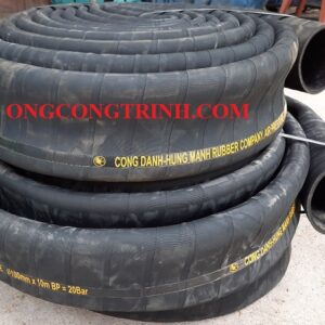 Ống cao su bố vải phi 100