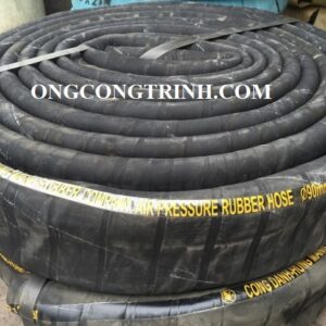 ống cao su bố vải phi 90