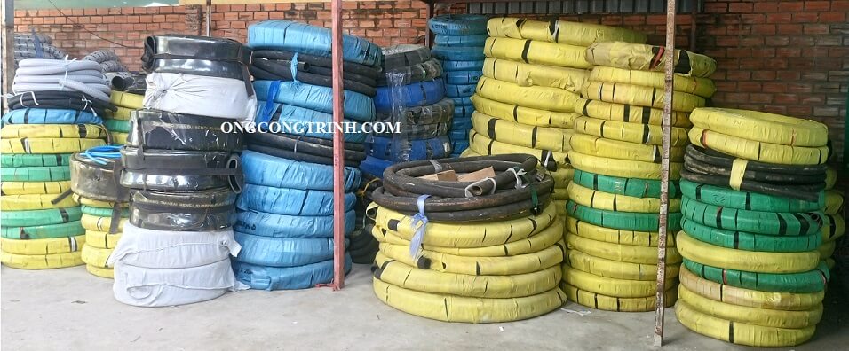 ống cao su bố vải 3 lớp ,5 lớp bố