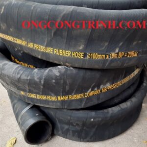 Ống cao su bố vải phi 100