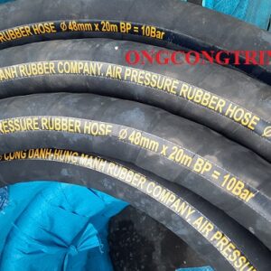ống cao su bố vải phi 48