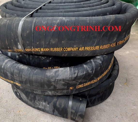 Ống cao su bố vải phi 100 - Ảnh 2