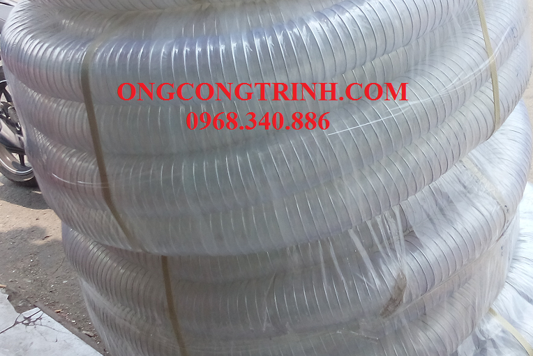 Ống hút bụi lõi thép D100