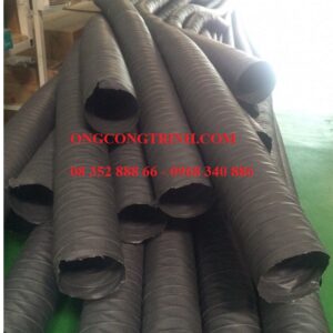 Alternative view of ống gió vải mềm tarpaulin phi 75