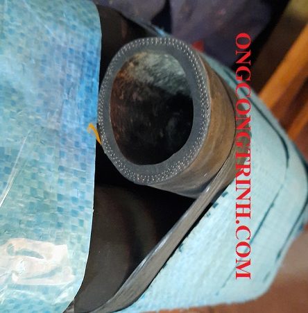 ống cao su bố vải phi 34