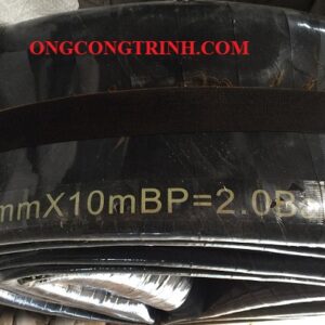 ống cao su bố vải phi 125