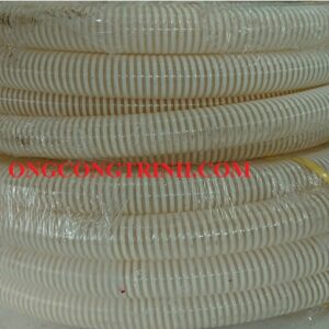 ống gân nhựa trắng