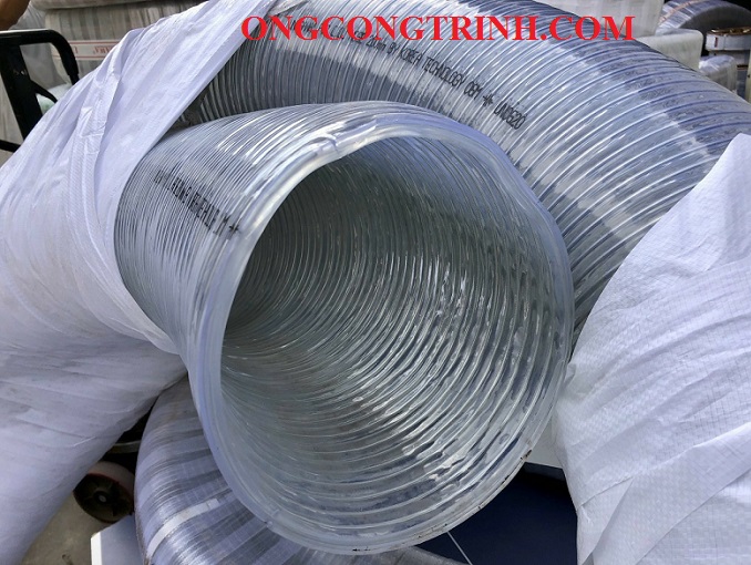 ống nhựa mềm lõi thép phi 168
